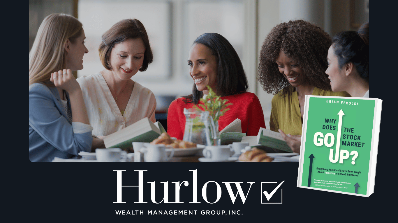 Women at book club discussing Why Does The Stock Market Go Up