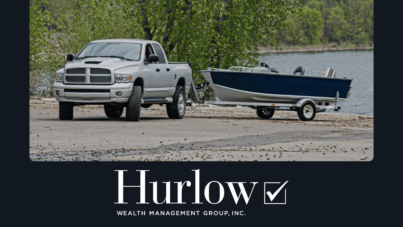 Dodge truck launching a small fishing boat