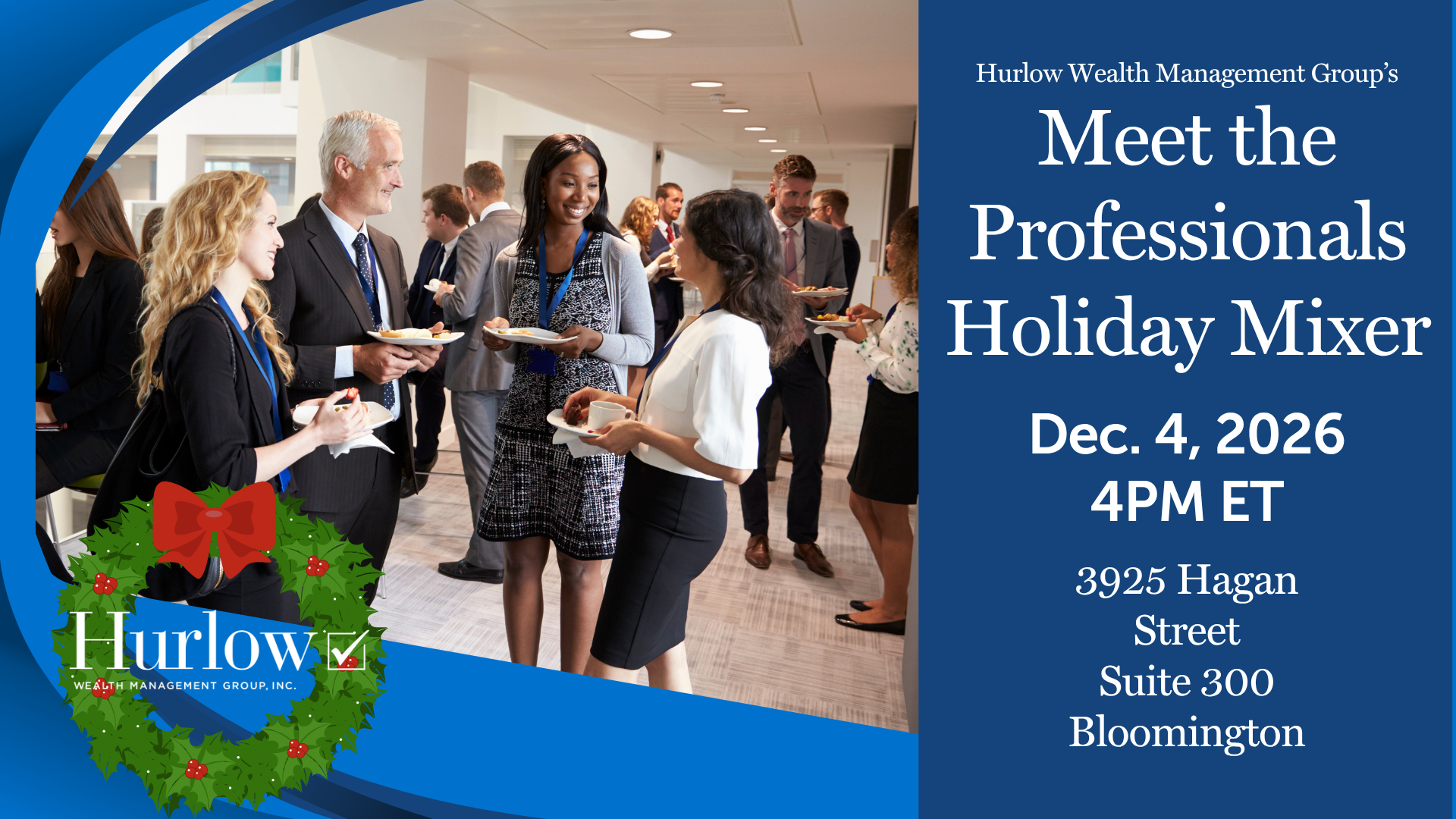 Networking event on December 4