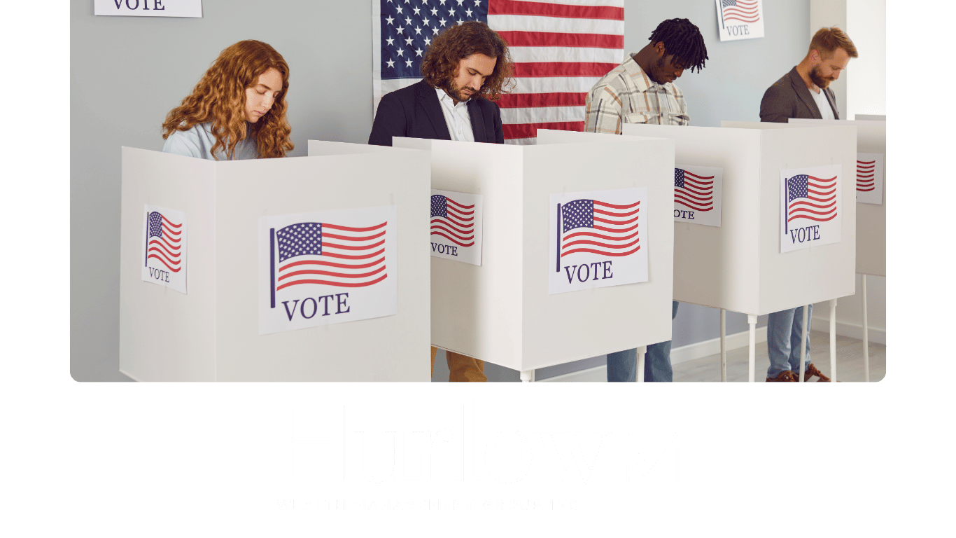 People at voting booths